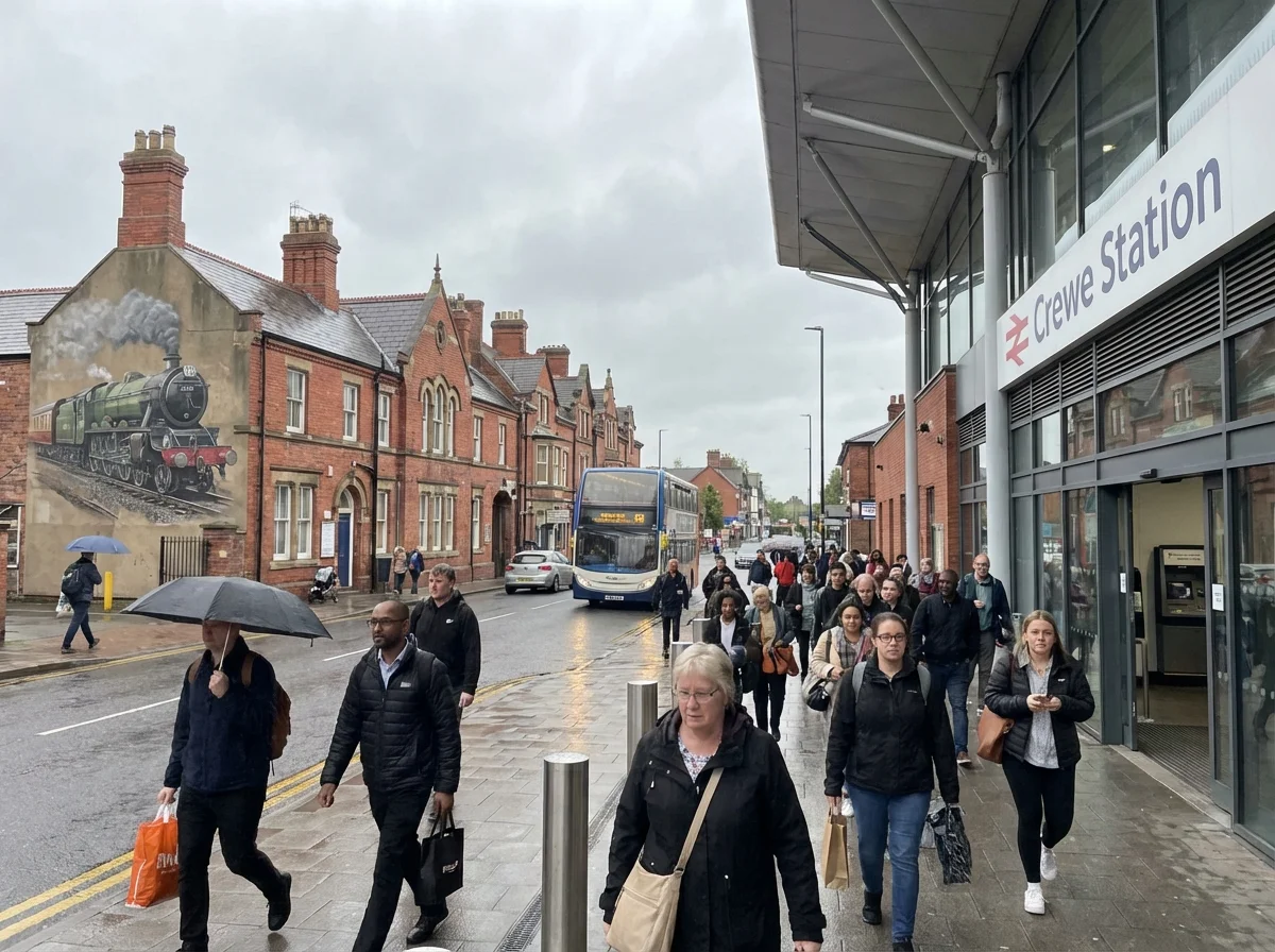 Garage doors in Crewe